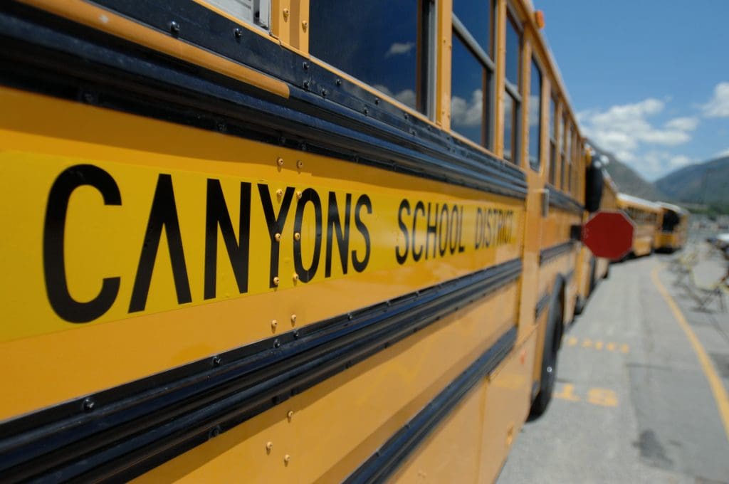 Canyons School District Bus