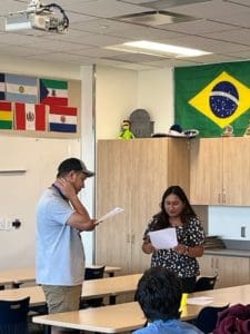 World Language Teachers at District Day Training